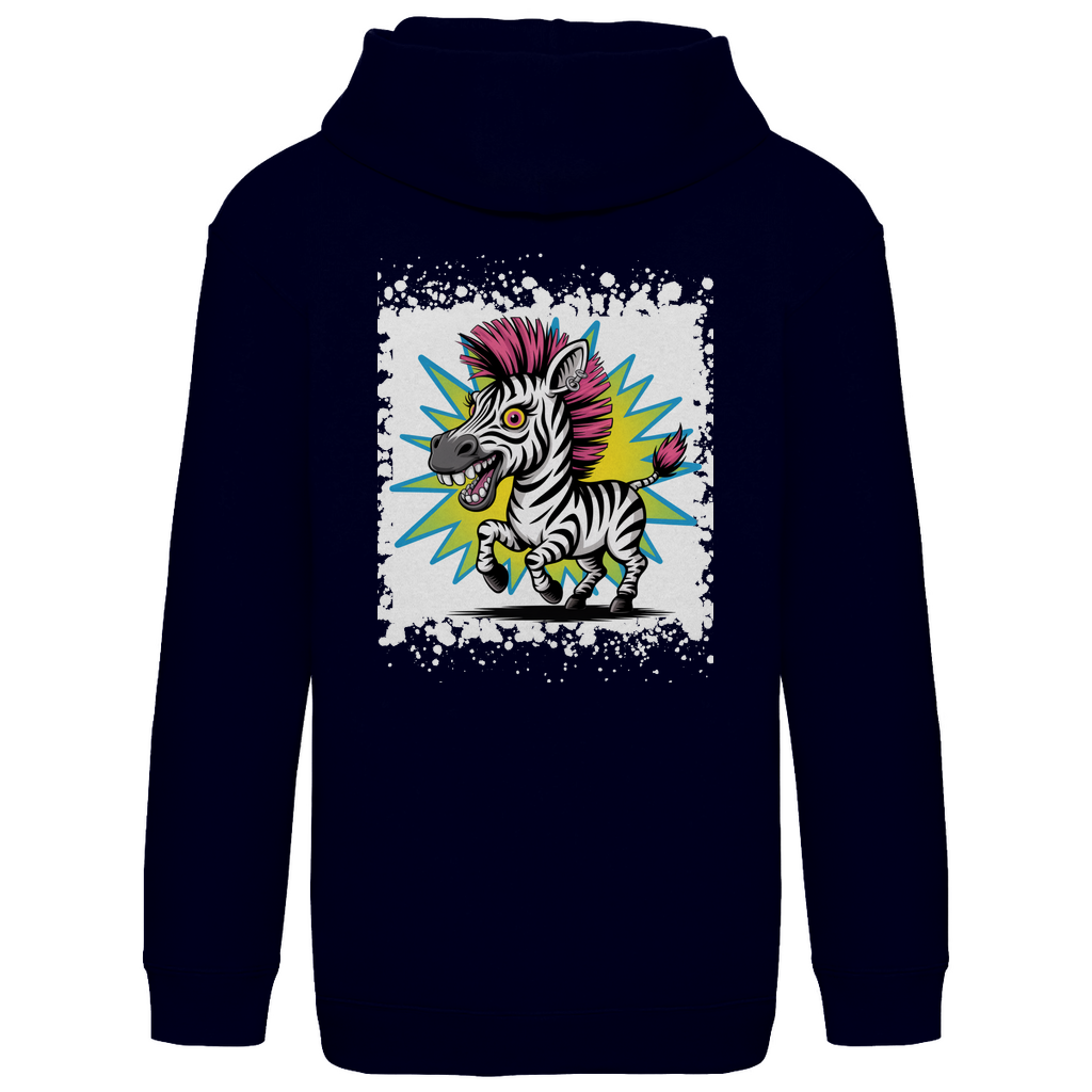 Verrücktes Zebra ( DTF / Hinten )
