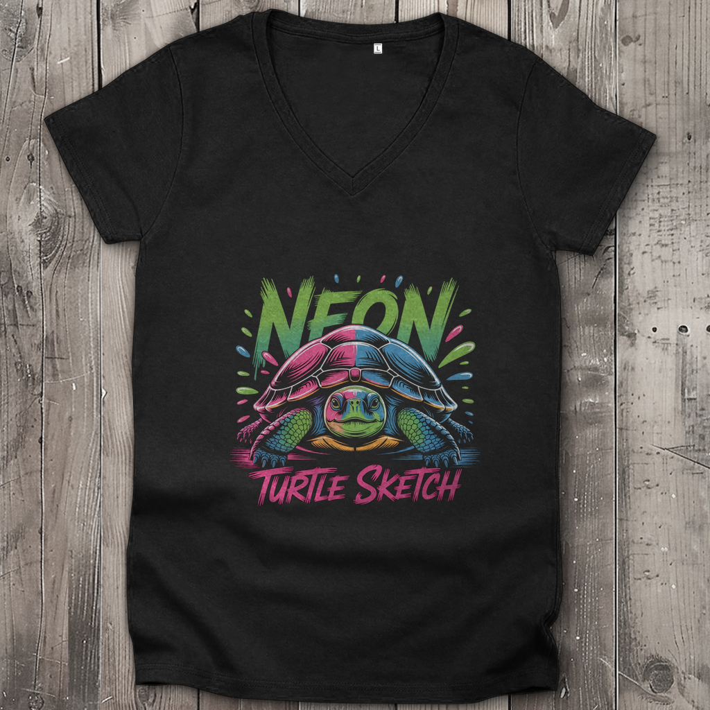 NEON TURTLE ( DTF / Vorne )