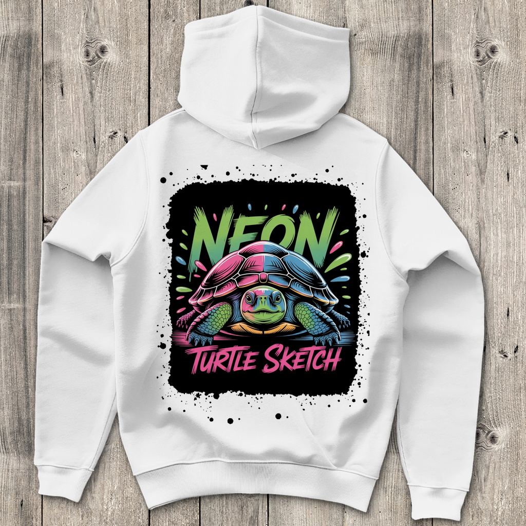 NEON TURTLE ( DTF / Hinten )