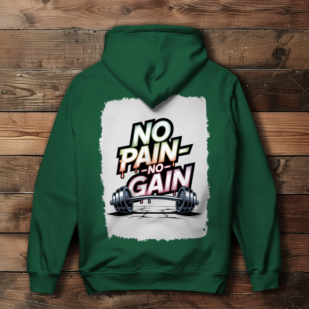 NO PAIN NO GAIN ( DTF / Hinten )