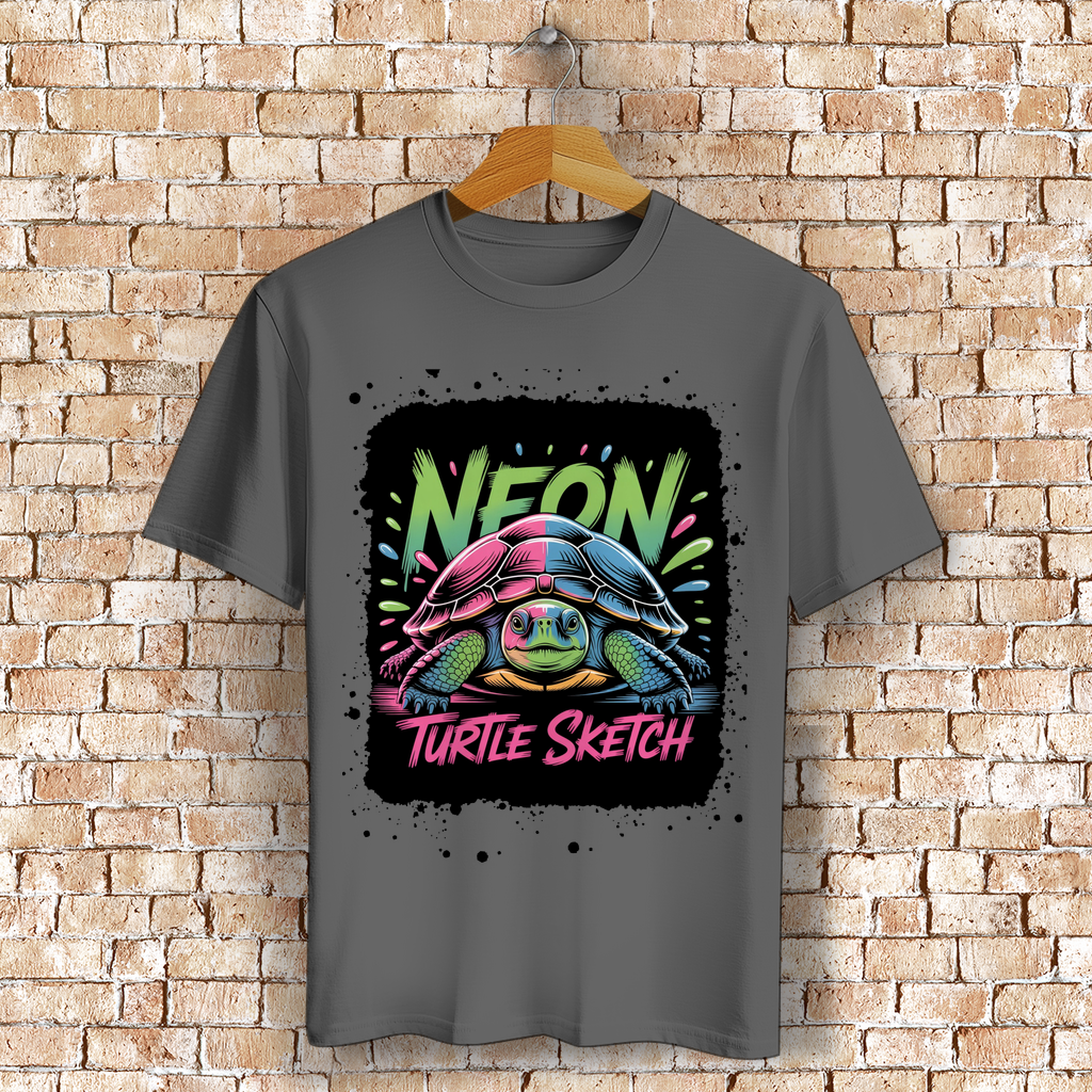 NEON TURTLE ( DTF / Vorne )