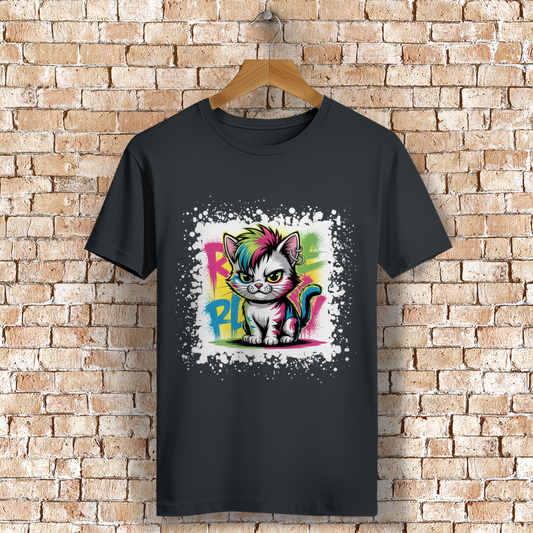 PUNK-CAT 2 ( DTF / Vorne )