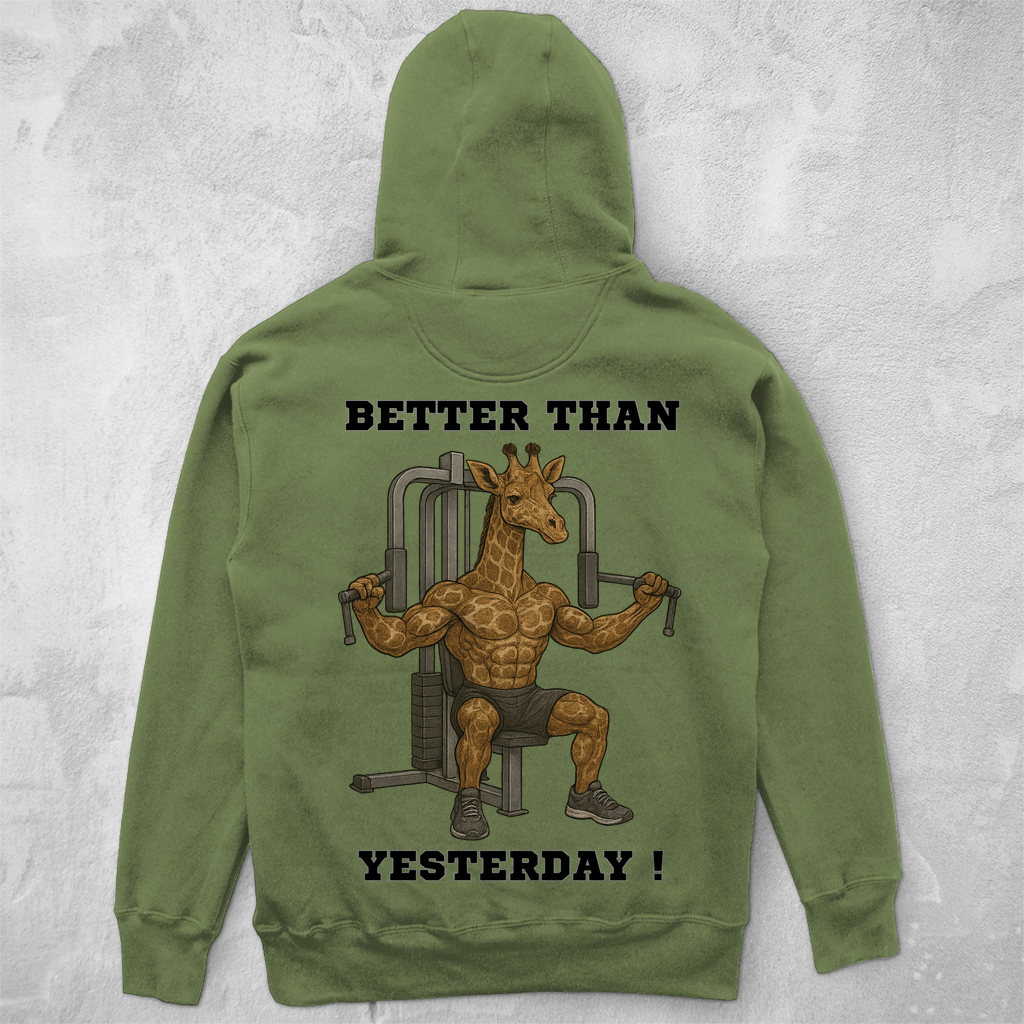 BETTER THAN YESTERDAY ! ( DTF / Hinten )