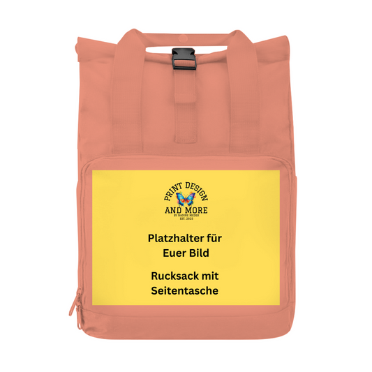 Rucksack mit Seitentasche