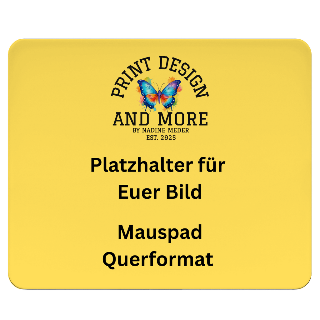 Mauspad Querformat