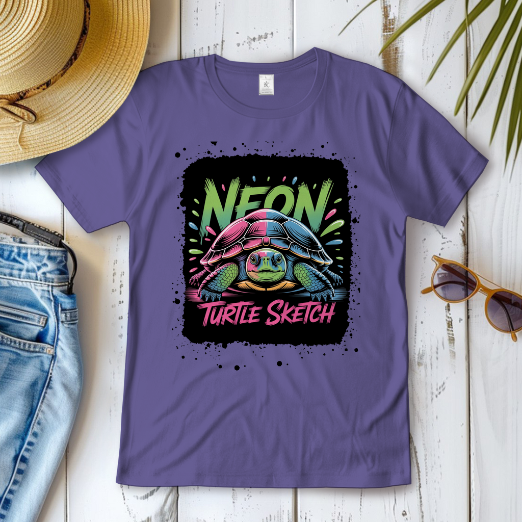 NEON TURTLE ( DTF / Vorne )