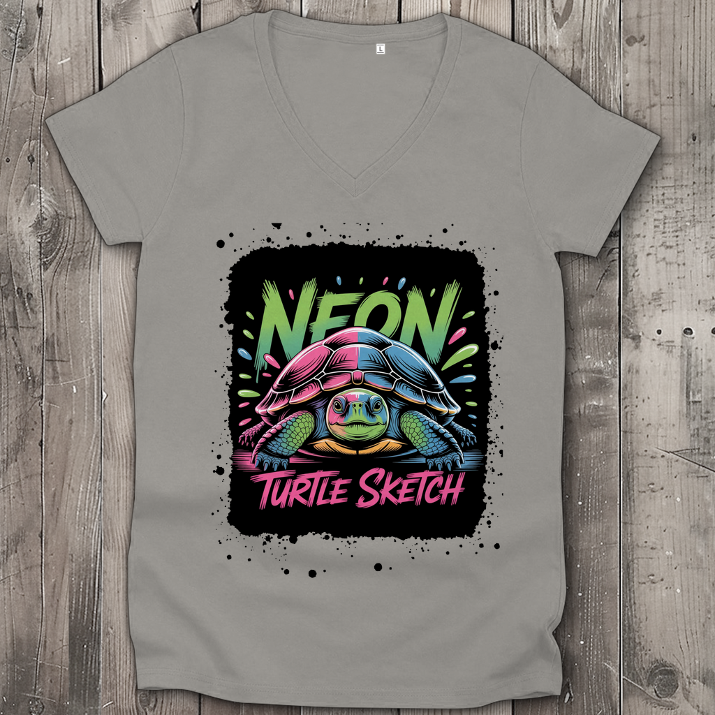 NEON TURTLE ( DTF / Vorne )
