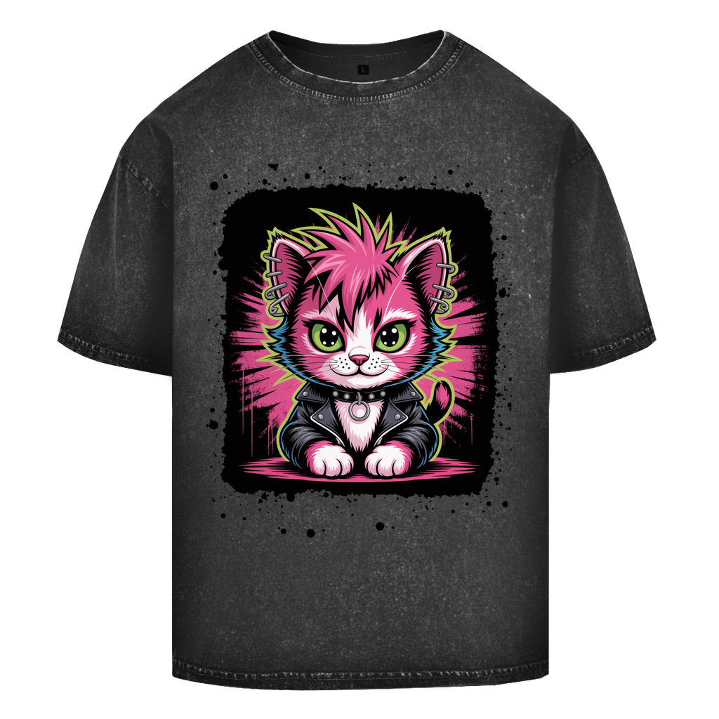 PUNK-CAT ( DTF / Vorne )