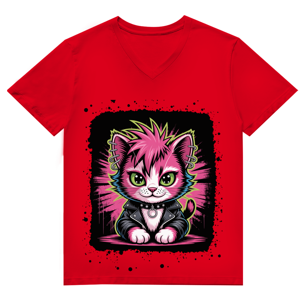 PUNK-CAT ( DTF / Vorne )