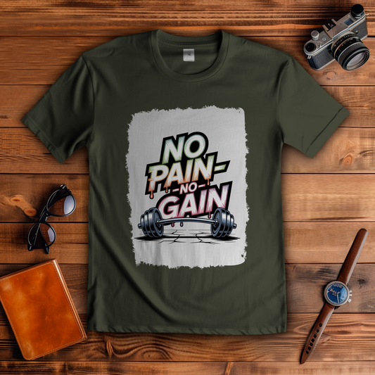 NO PAIN NO GAIN ( DTF / Vorne )
