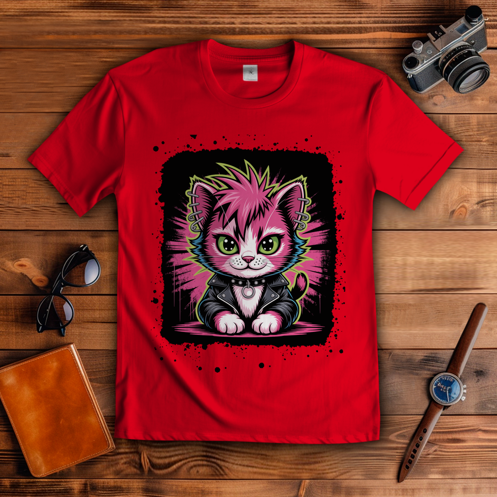 PUNK-CAT ( DTF / Vorne )