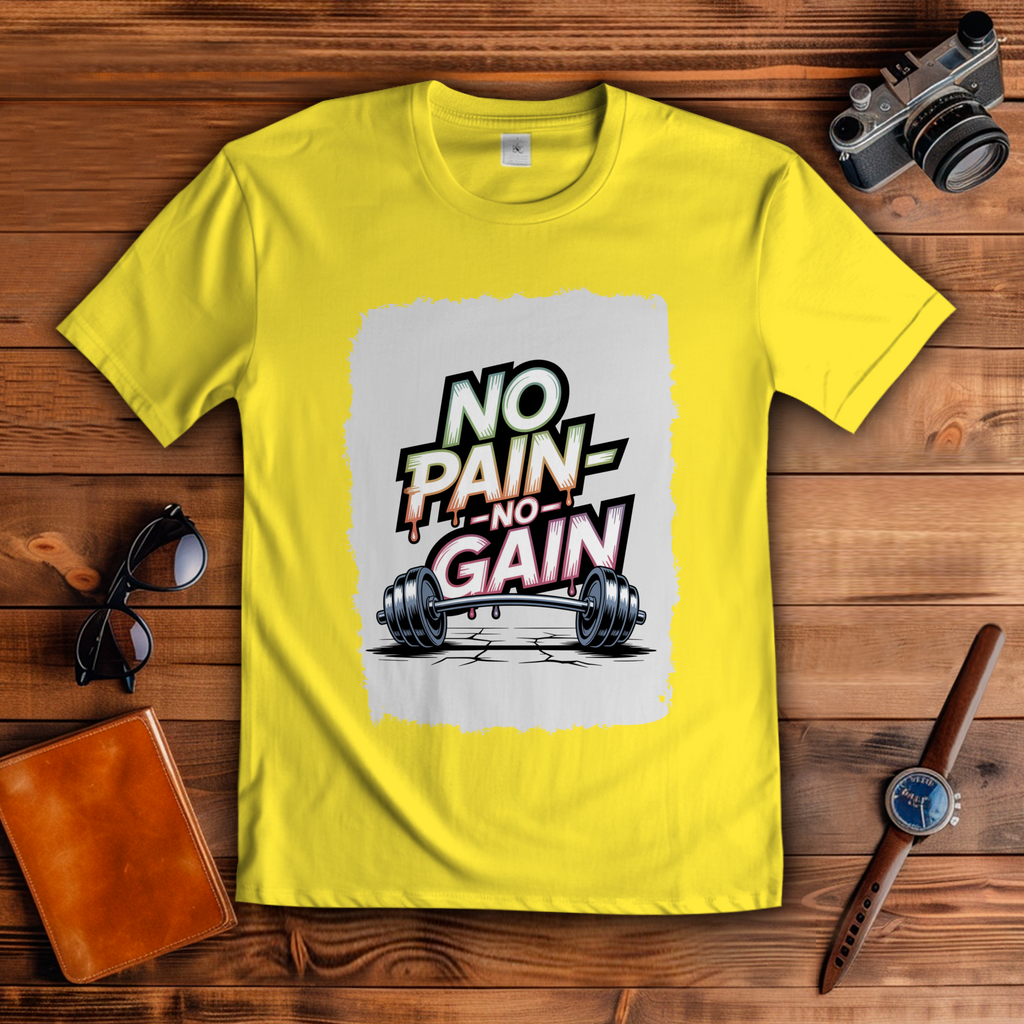 NO PAIN NO GAIN ( DTF / Vorne )