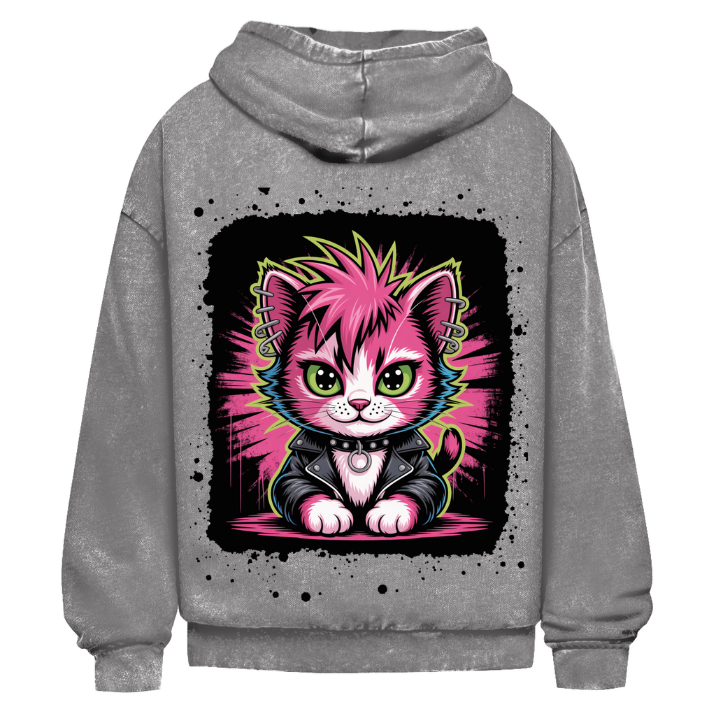 PUNK-CAT ( DTF / Hinten )