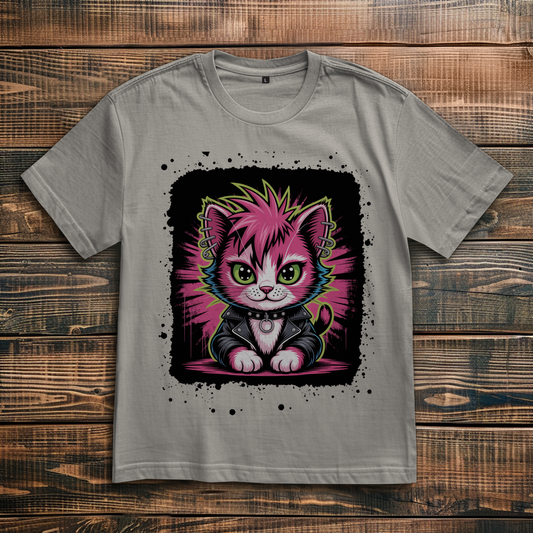 PUNK-CAT ( DTF / Vorne )