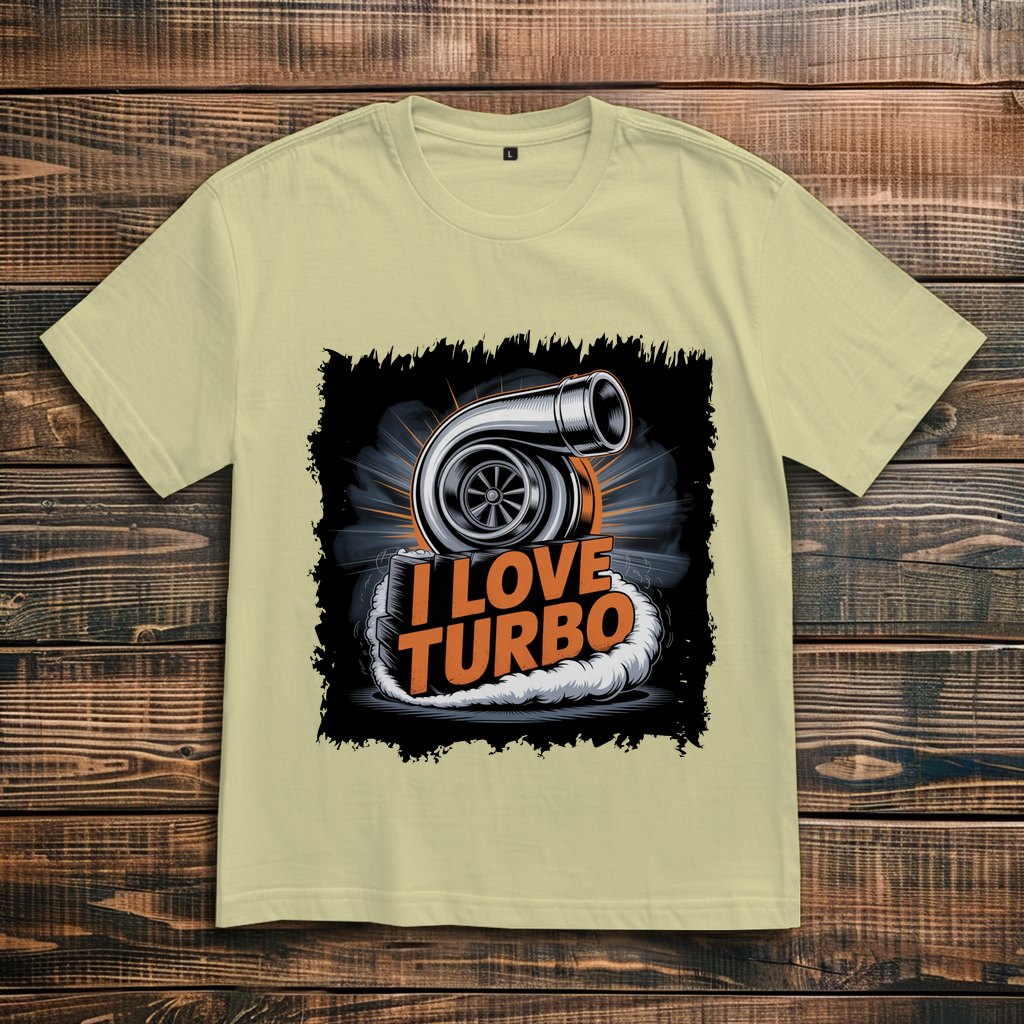 I LOVE TURBO ( DTF / Vorne )