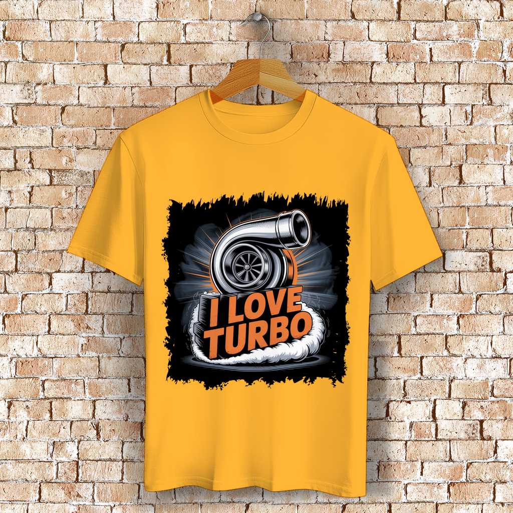 I LOVE TURBO ( DTF / Vorne )