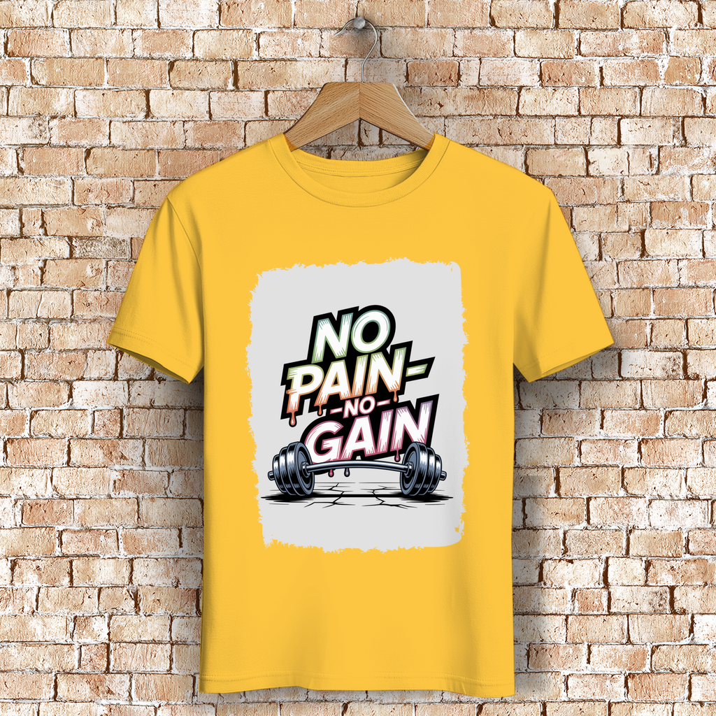 NO PAIN NO GAIN ( DTF / Vorne )
