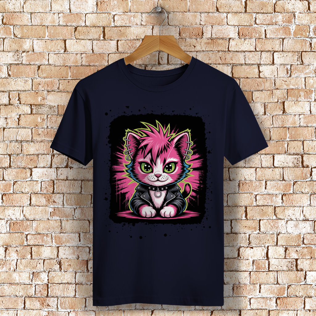 PUNK-CAT ( DTF / Vorne )