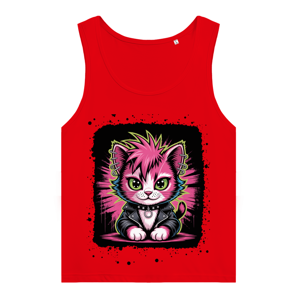 PUNK-CAT ( DTF / Vorne )
