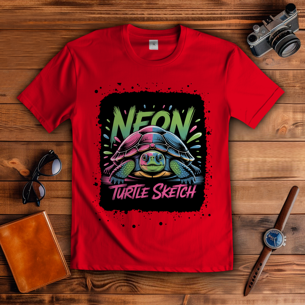NEON TURTLE ( DTF / Vorne )