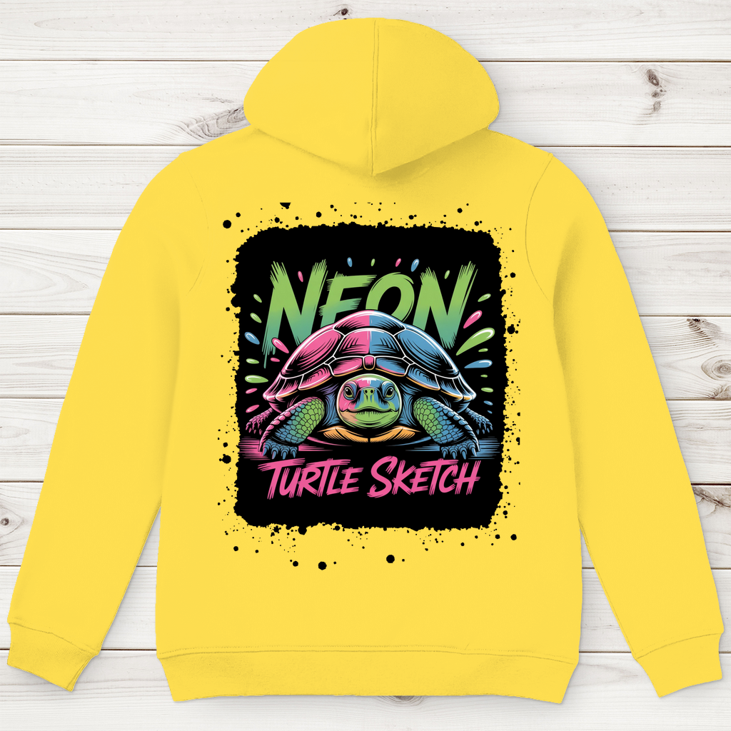 NEON TURTLE ( DTF / Hinten )
