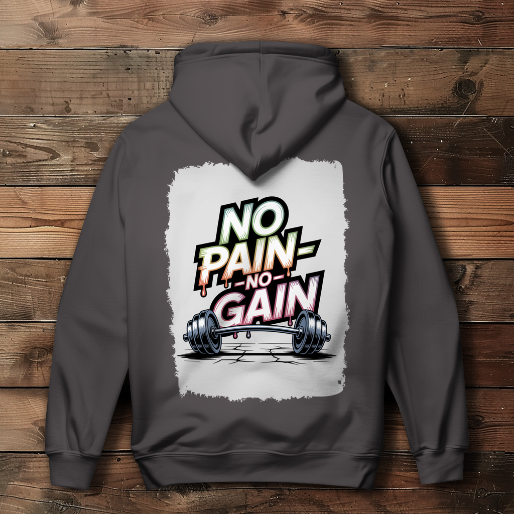 NO PAIN NO GAIN ( DTF / Hinten )