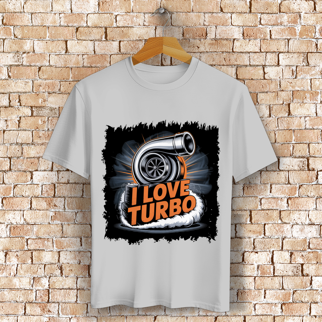 I LOVE TURBO ( DTF / Vorne )