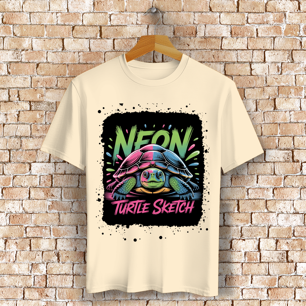 NEON TURTLE ( DTF / Vorne )