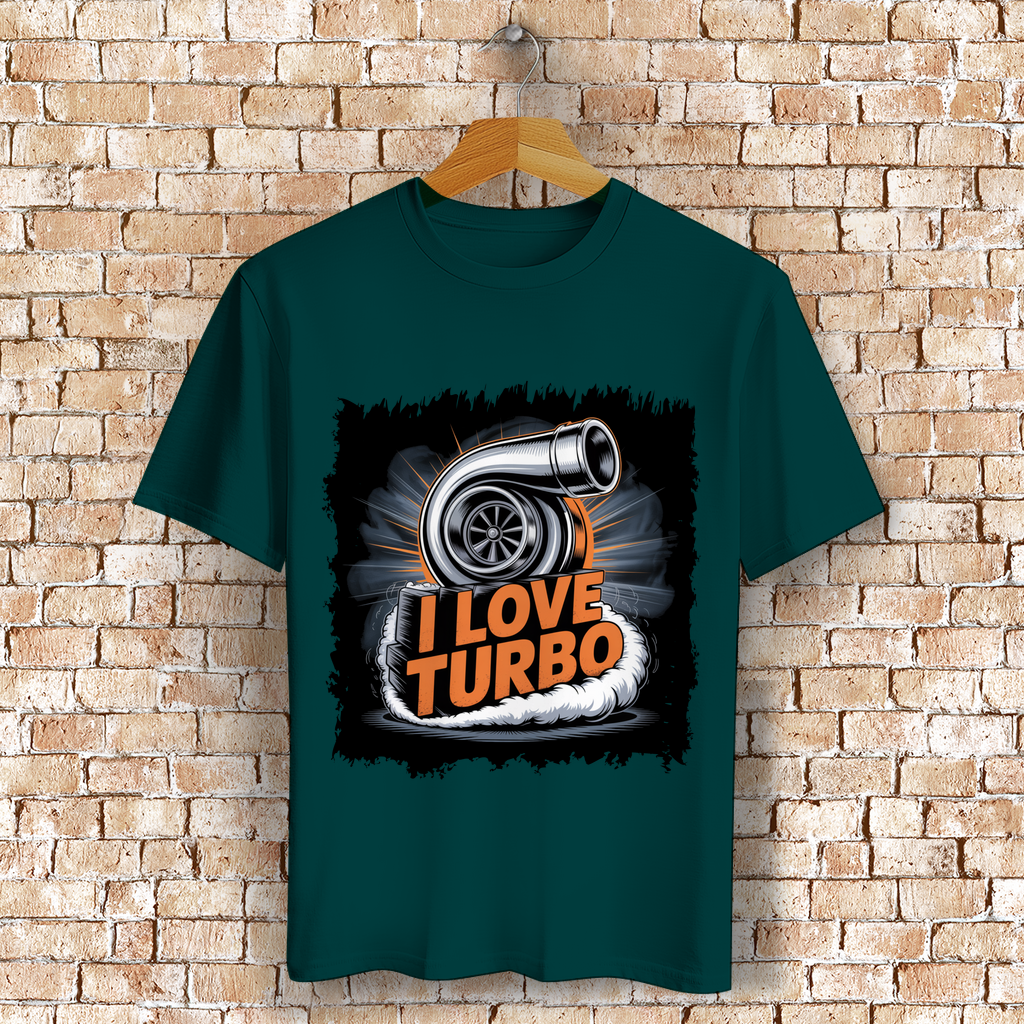 I LOVE TURBO ( DTF / Vorne )
