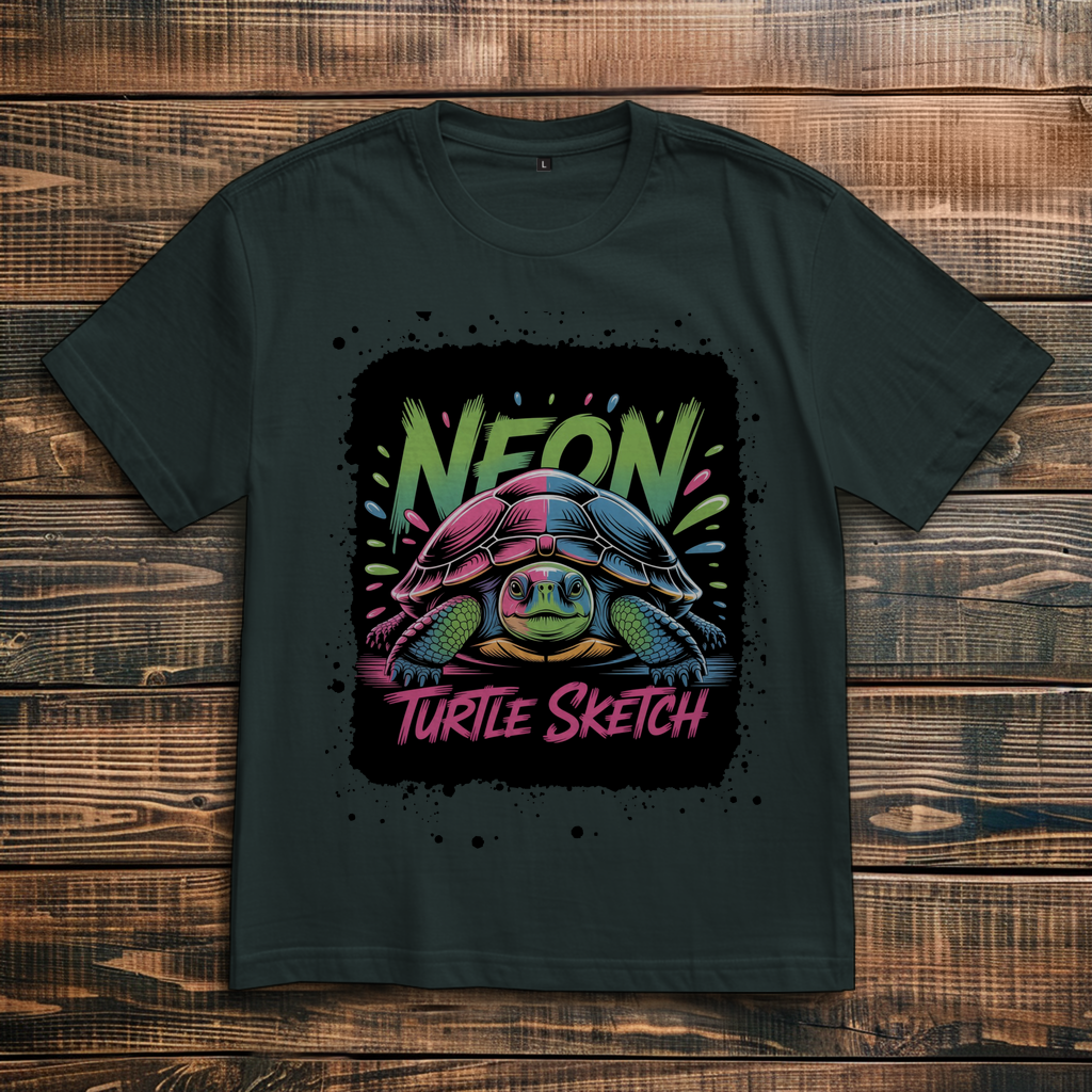 NEON TURTLE ( DTF / Vorne )