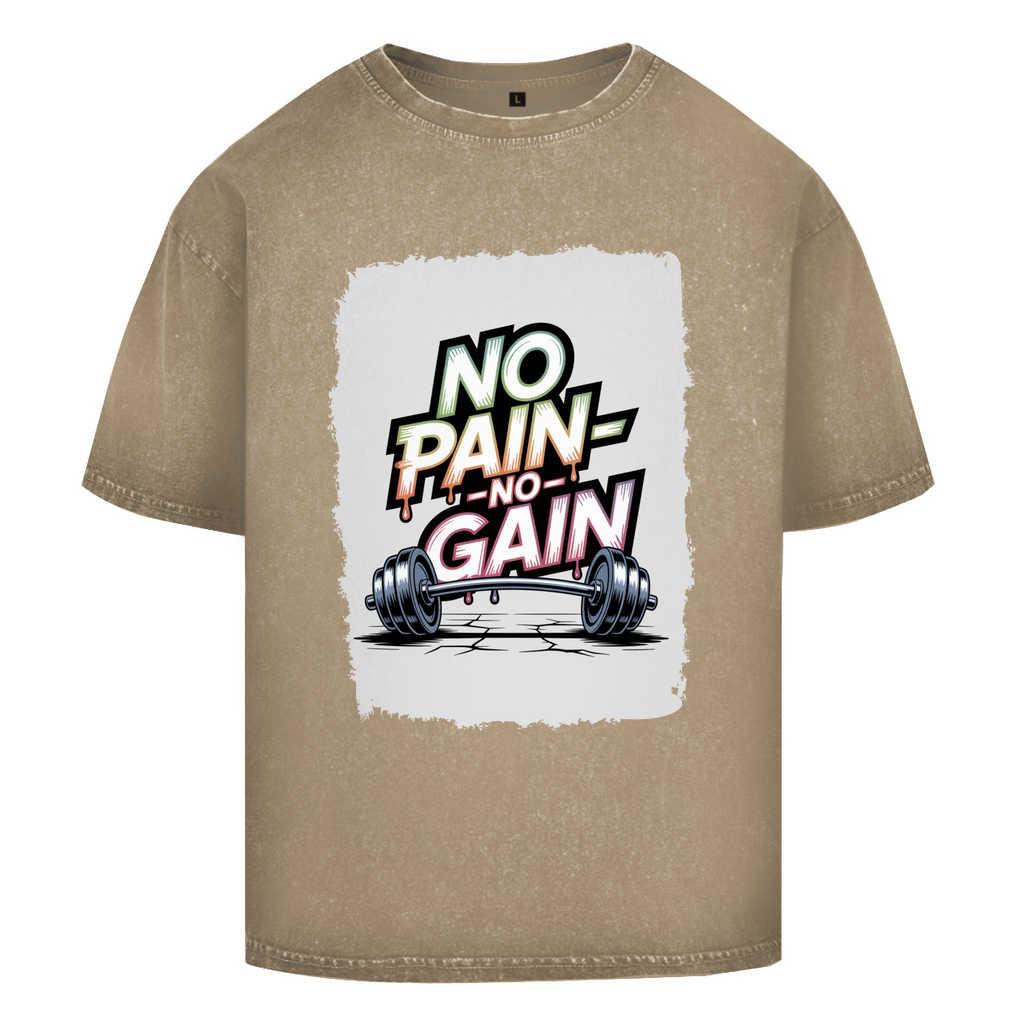 NO PAIN NO GAIN ( DTF / Vorne )
