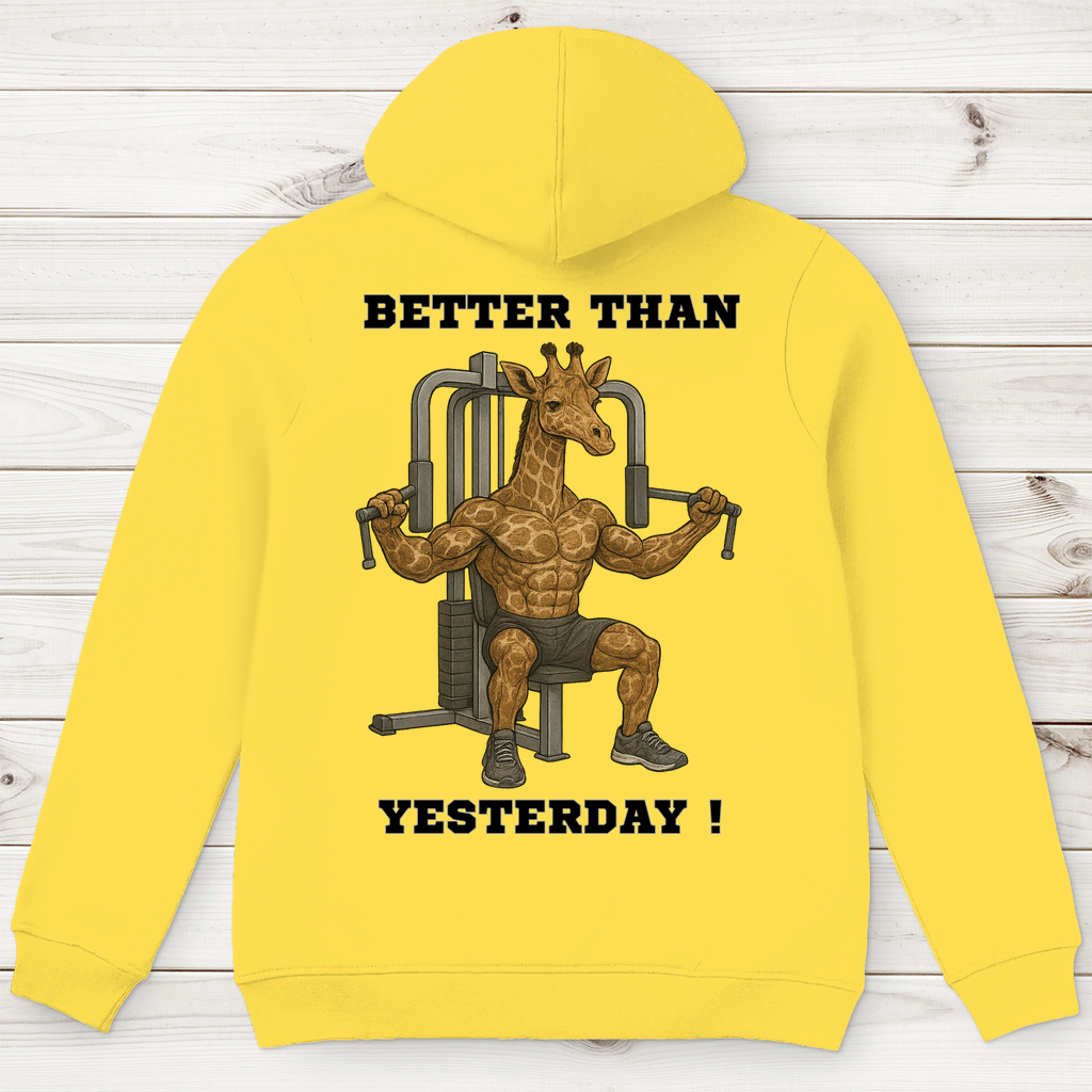 BETTER THAN YESTERDAY ! ( DTF / Hinten )