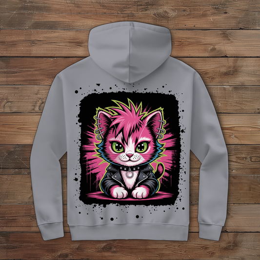 PUNK-CAT ( DTF / Hinten )