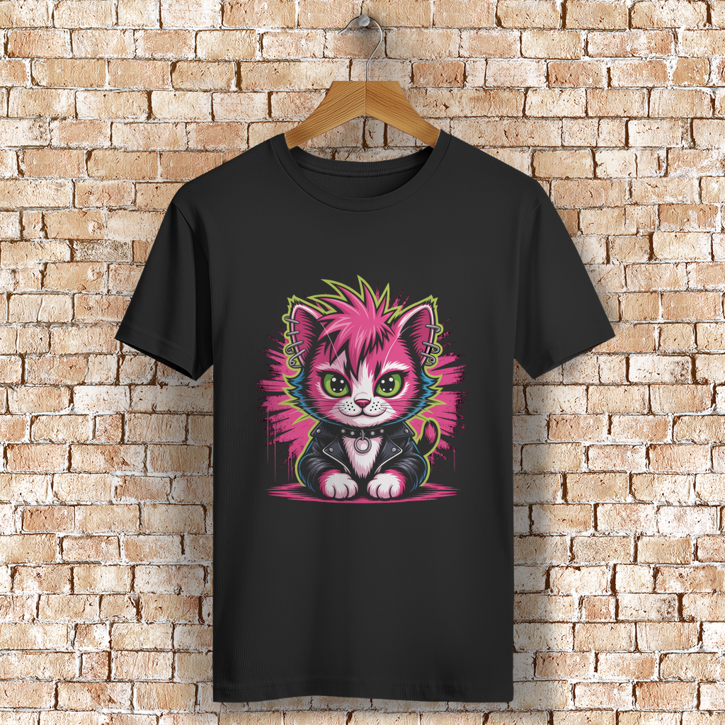 PUNK-CAT ( DTF / Vorne )