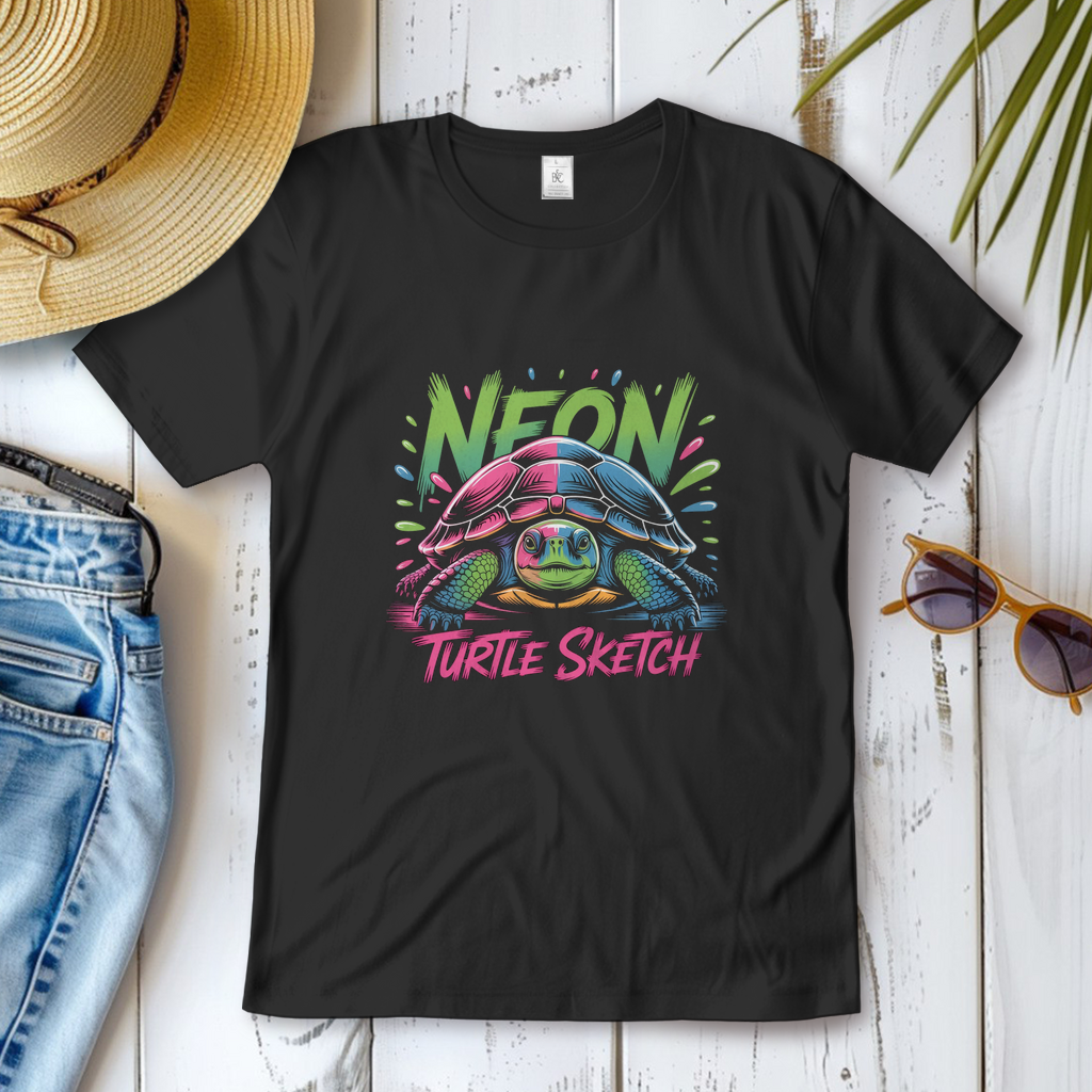 NEON TURTLE ( DTF / Vorne )