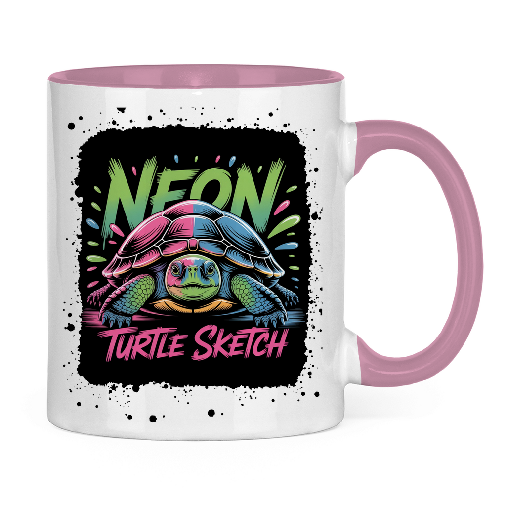 NEON TURTLE ( Vorne + Hinten )
