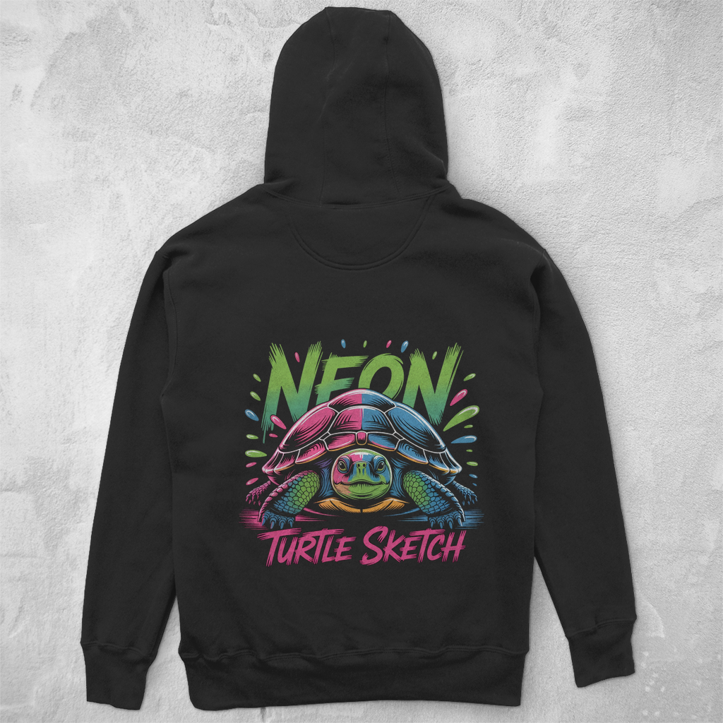 NEON TURTLE ( DTF / Hinten )