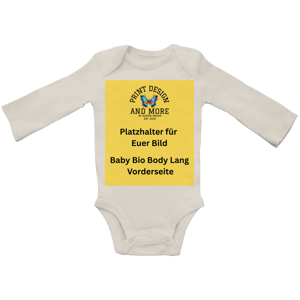 Baby Bio Body Lang Vorderseite DTF