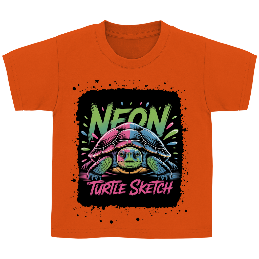 NEON TURTLE ( DTF / Vorne )