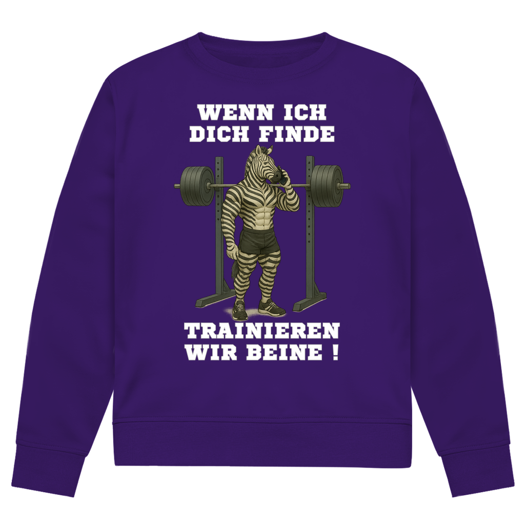 WENN ICH DICH FINDE TRAINIEREN WIR BEINE !