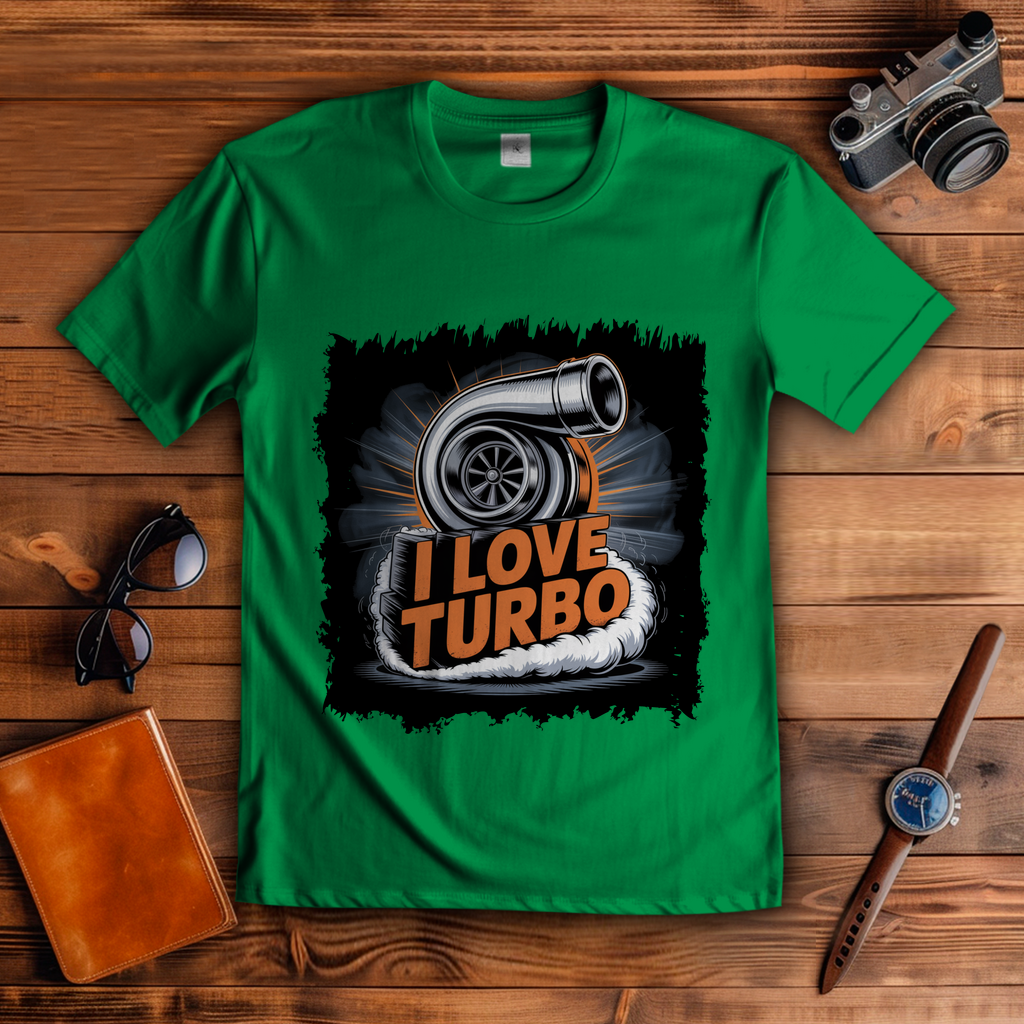 I LOVE TURBO ( DTF / Vorne )