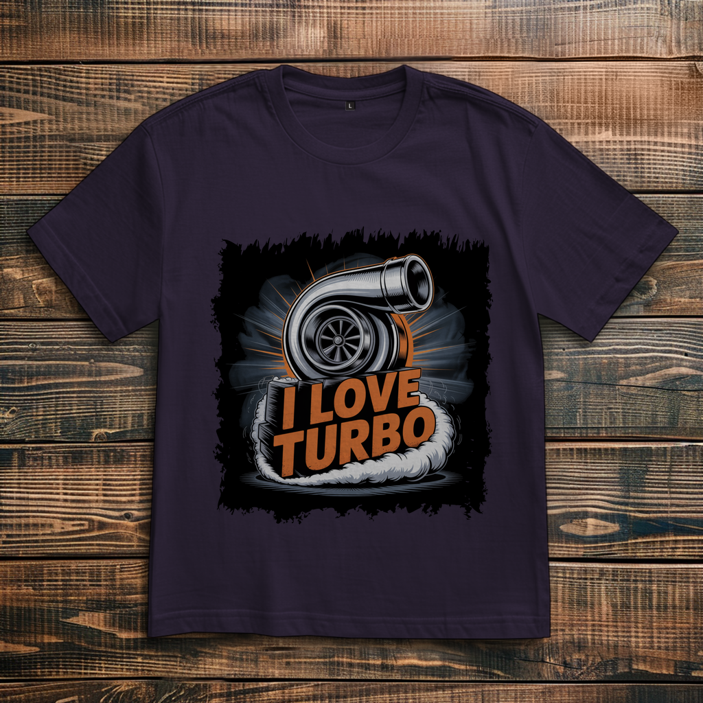 I LOVE TURBO ( DTF / Vorne )