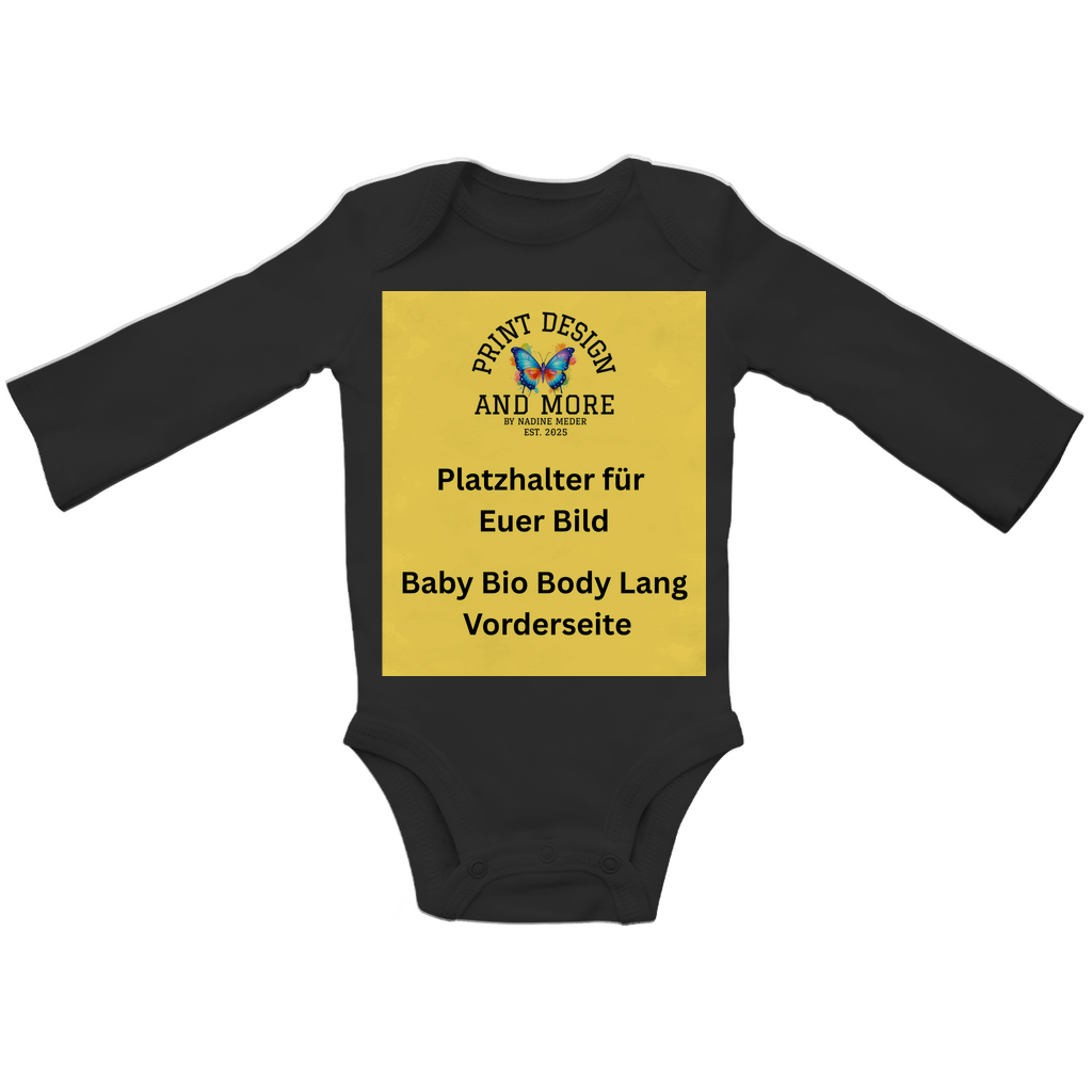 Baby Bio Body Lang Vorderseite DTF