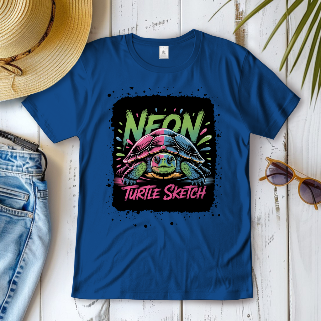 NEON TURTLE ( DTF / Vorne )
