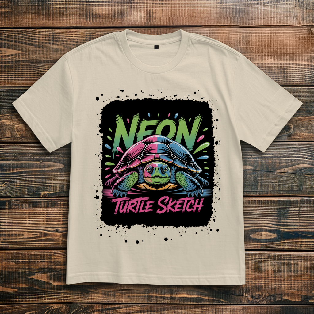 NEON TURTLE ( DTF / Vorne )