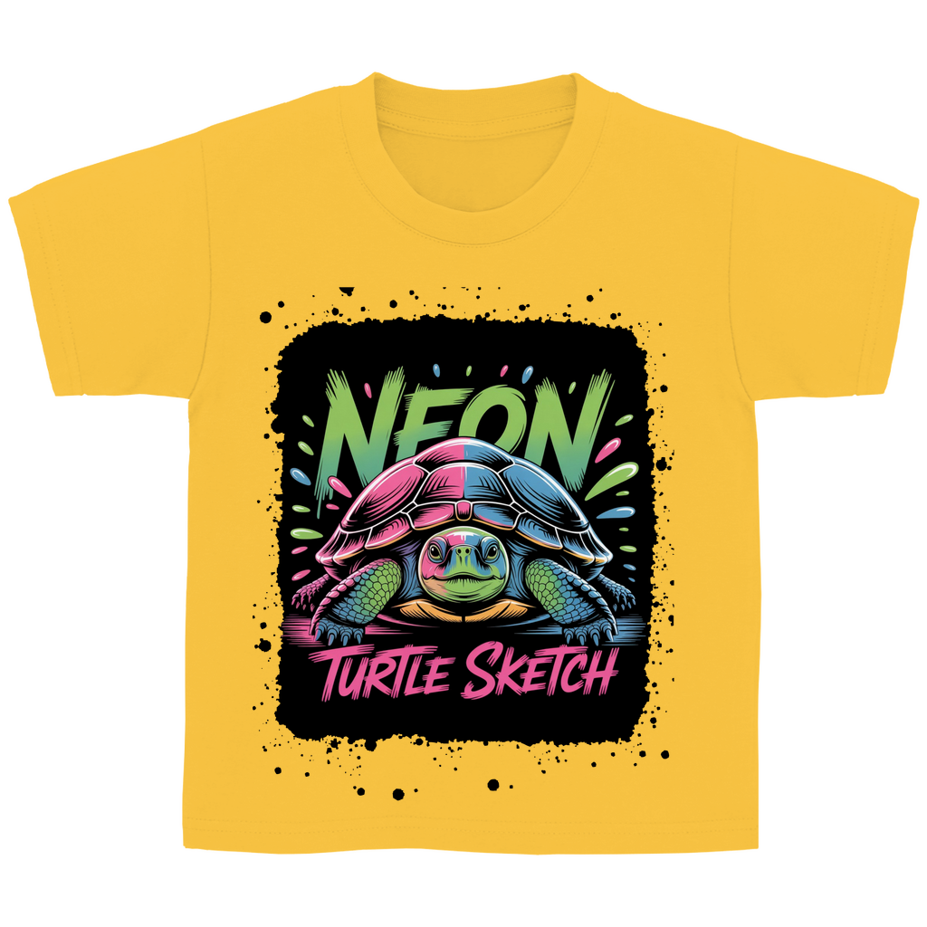 NEON TURTLE ( DTF / Vorne )