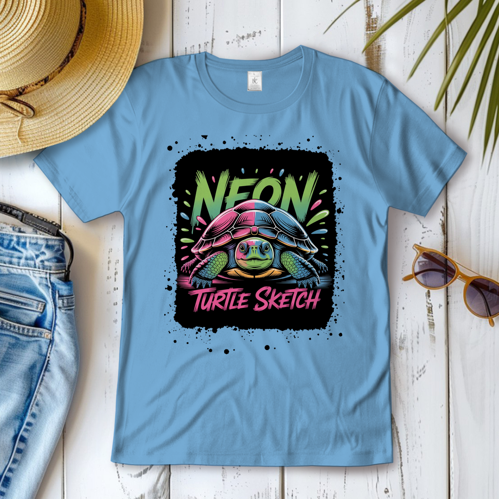 NEON TURTLE ( DTF / Vorne )