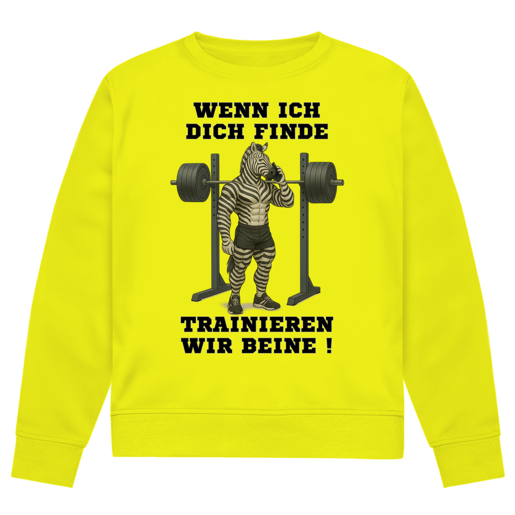 WENN ICH DICH FINDE TRAINIEREN WIR BEINE !