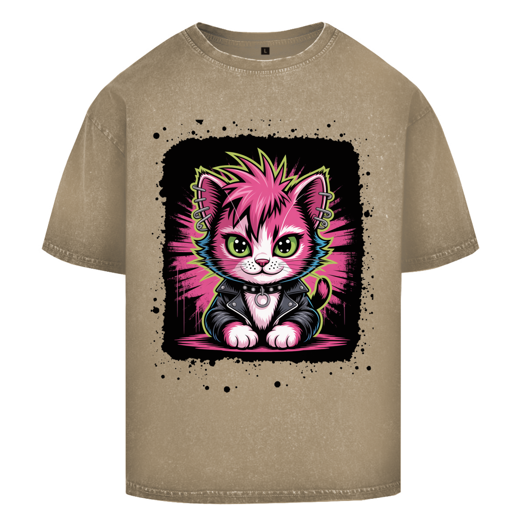 PUNK-CAT ( DTF / Vorne )
