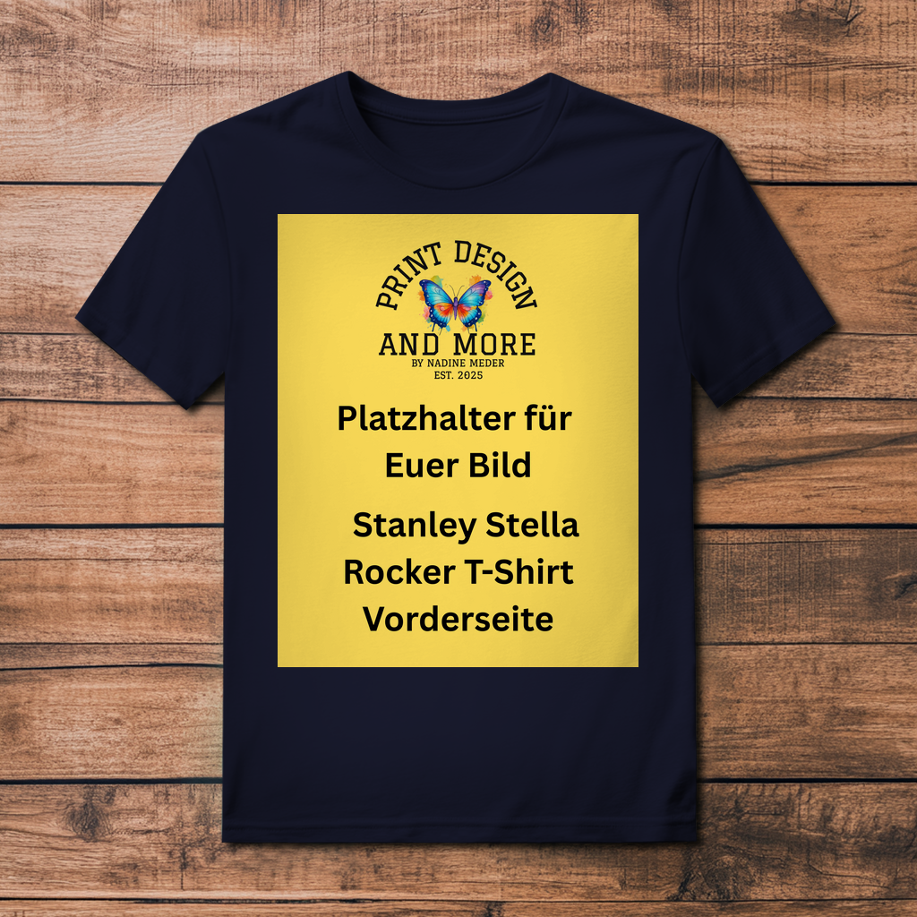 Stanley Stella Rocker T-Shirt Vorderseite DTF
